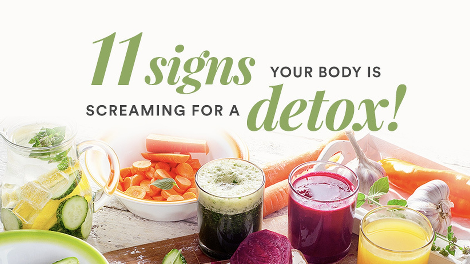 How to neutralize and detoxify