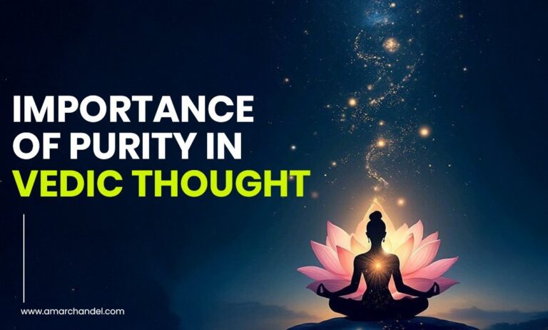 IMPORTANCE OF PURITY IN VEDIC THOUGHT