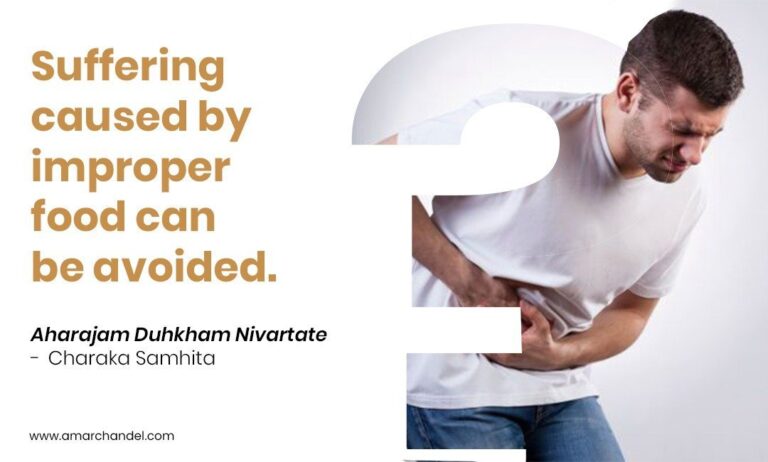 Suffering Caused by Improper Food can be Avoided