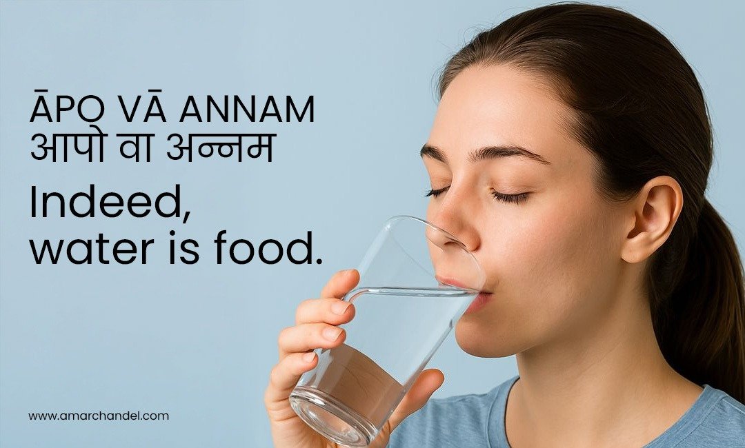Water is Food