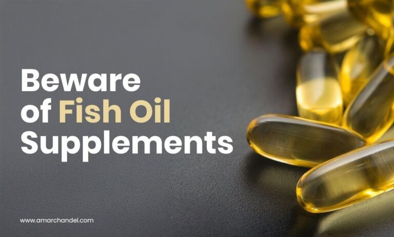 Beware of Fish Oil Supplements