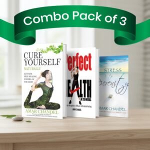 3 Self Help Health Books Package By Amar Chandel
