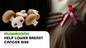 Mushrooms Help Lower Breast Cancer Risk