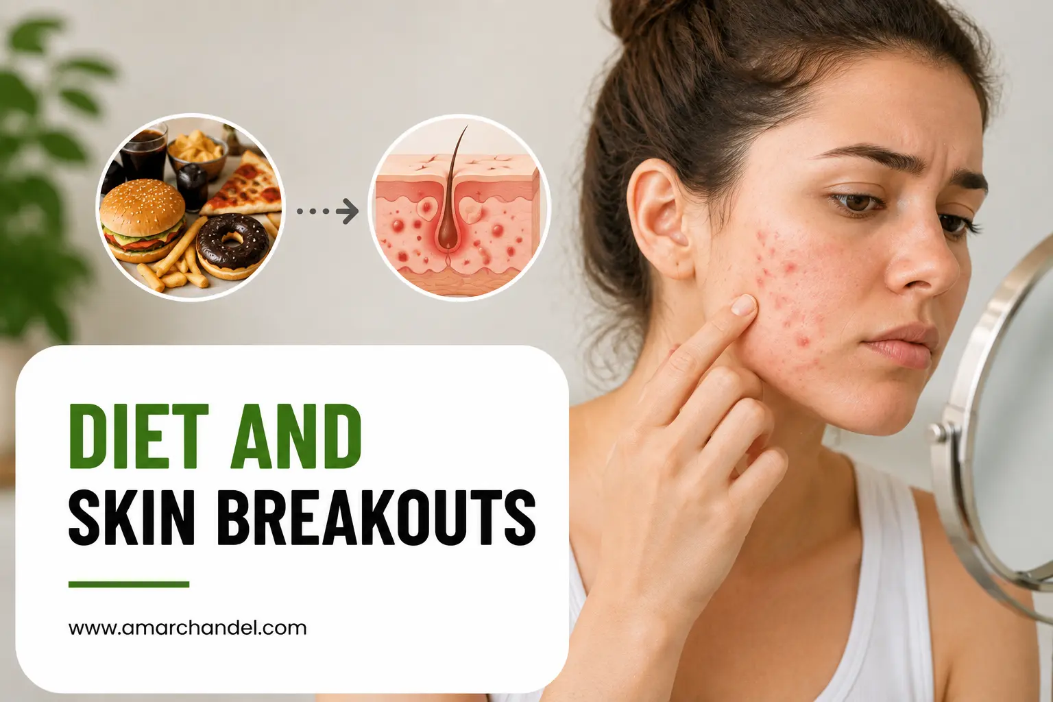 Diet and skin breakouts