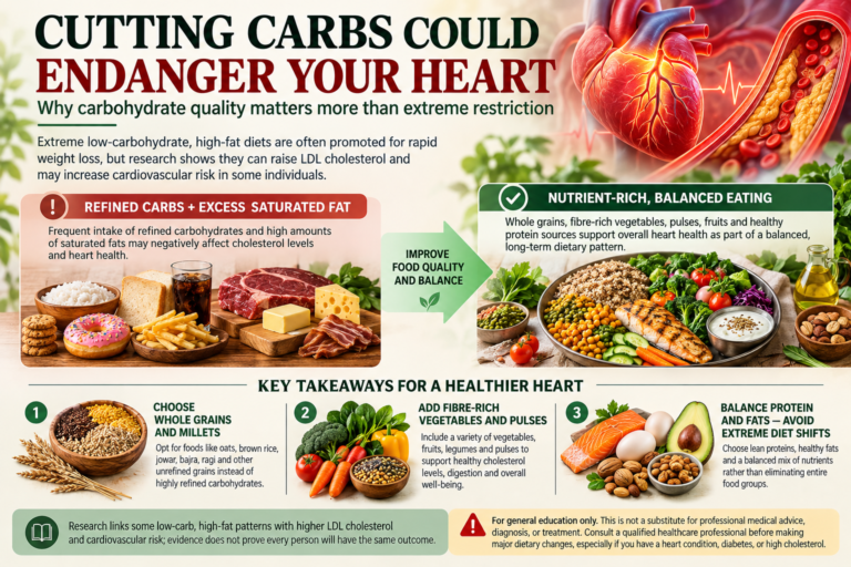 Cutting Carbs Could Endanger Your Heart and Health